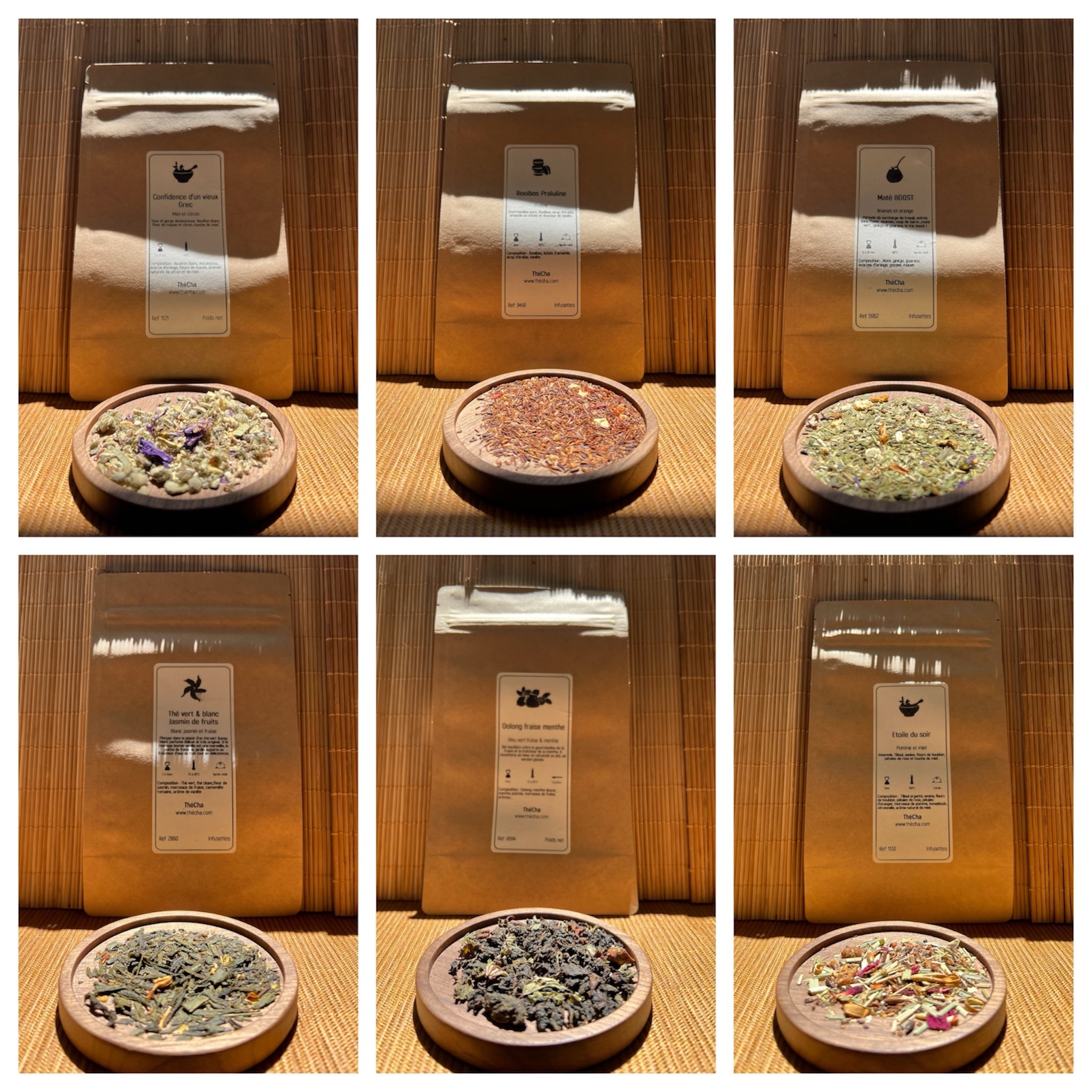 Box dégustation THECHA – thés et infusions contrastés en coffret édition limitée