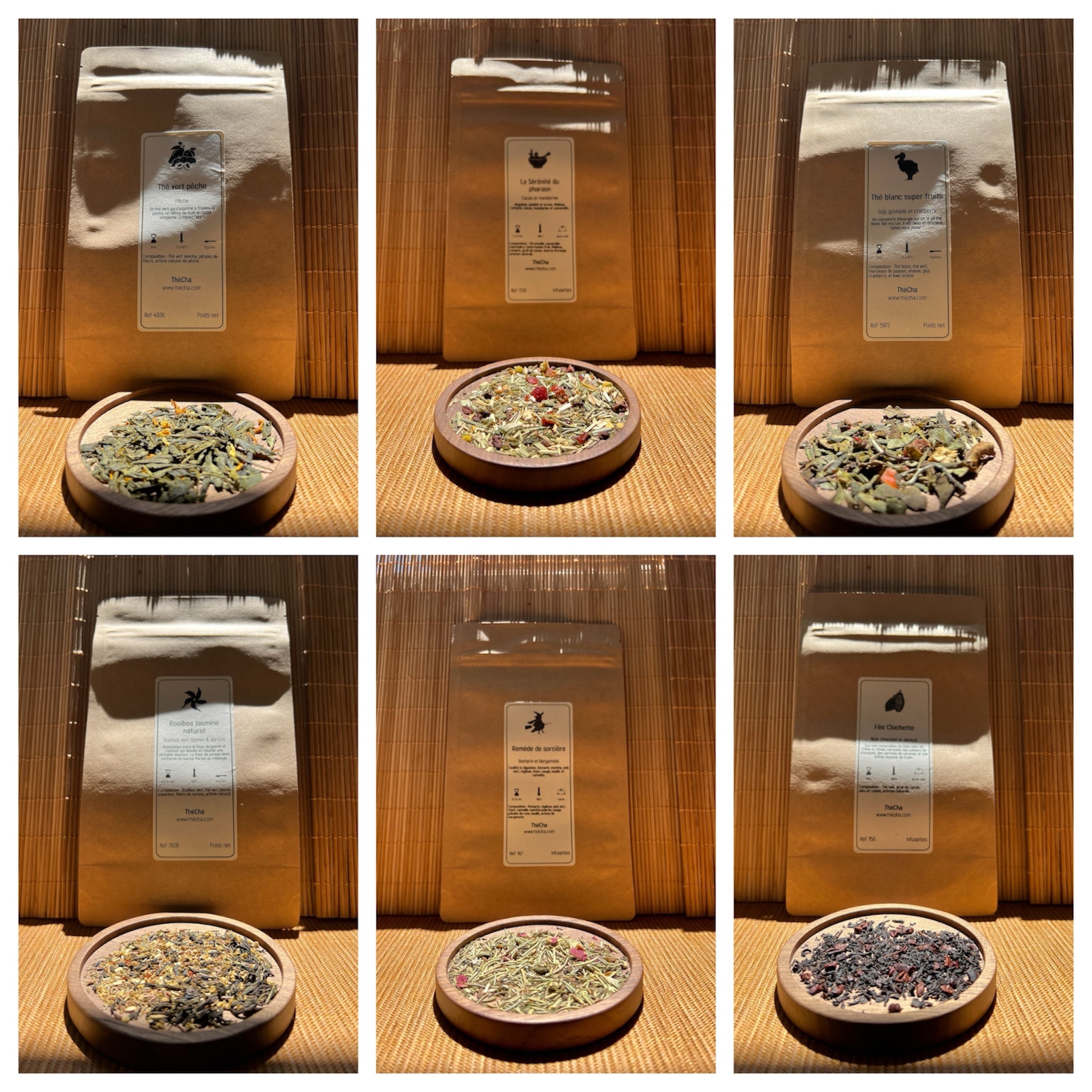 Box essentiel THECHA – thés et infusions contrastés en coffret édition limitée