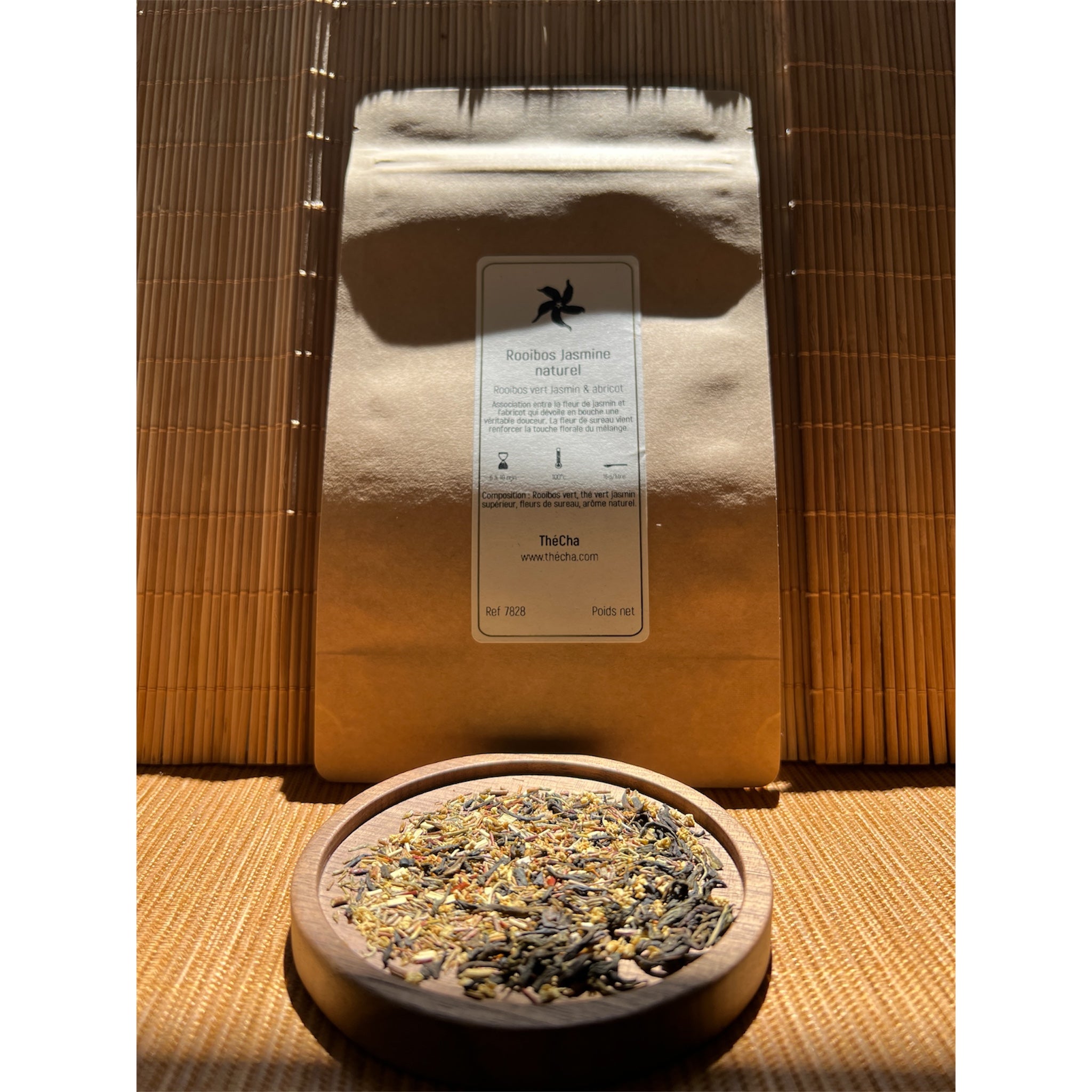 rooibos- the vert-jasmin-abricot-bio Naturel 